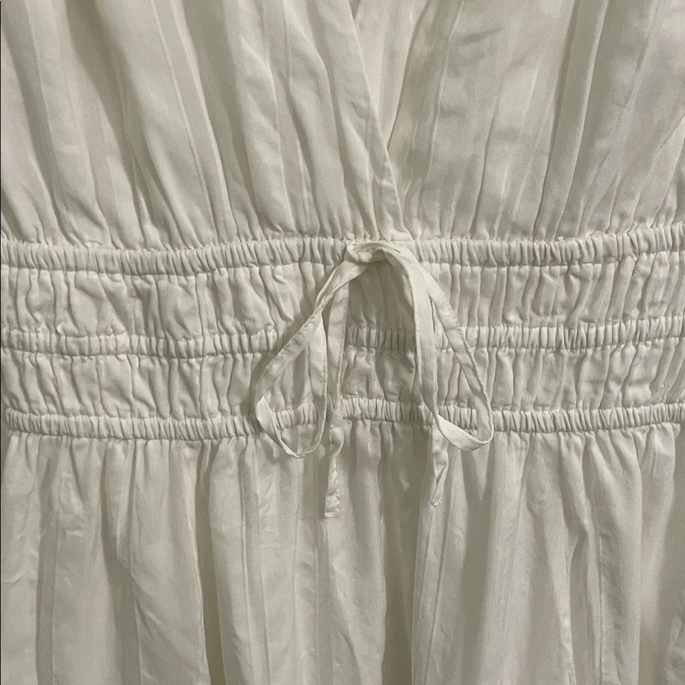 Club Monaco White Midi Dress - Picture 6 of 7